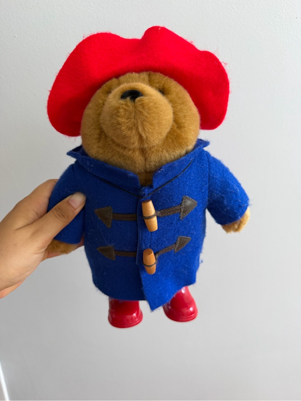 Paddington Bear Red Wellington Boots Vintage Augusta du Bay